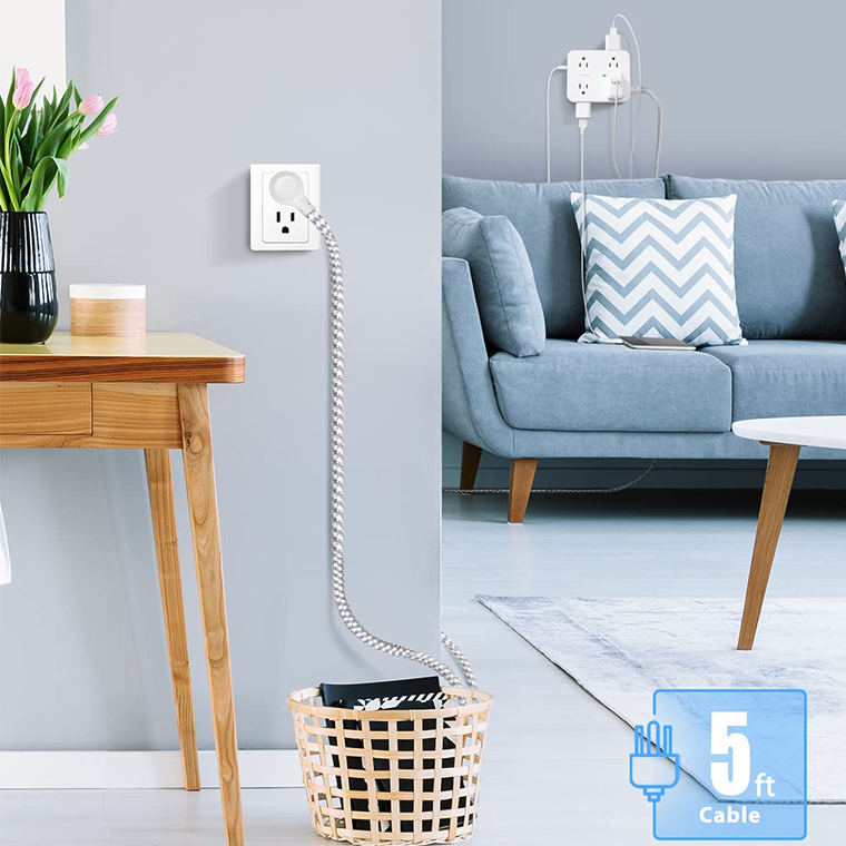 Surge Protector Power Strip - Image 3