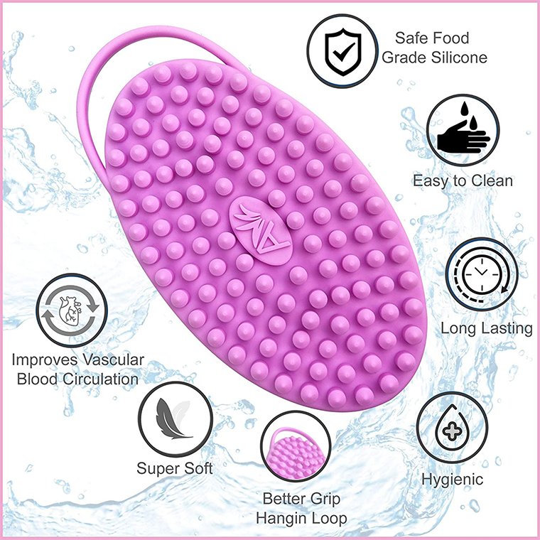 Silicone Body Scrubber - Image 2